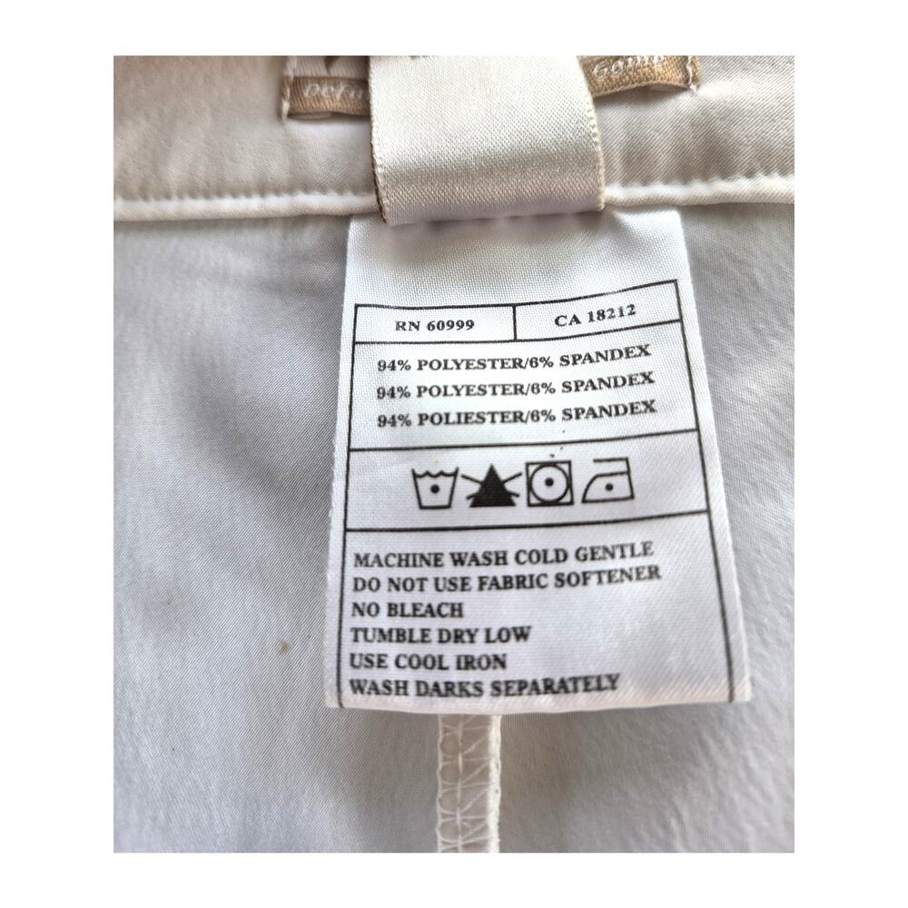 Nancy Lopez Golf Skort Skirt Size 10 White Black Pockets Active Wear Pickle Ball - Picture 6 of 9